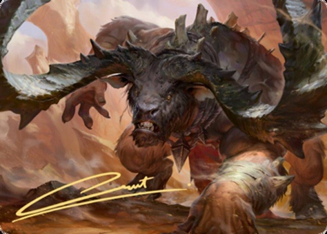 Moraug, Fury of Akoum (art seties - signed)