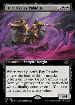 Queen's Bay Paladin (extended art foil)