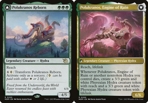 Polukranos Reborn // Polukranos, Engine of Ruin (foil)