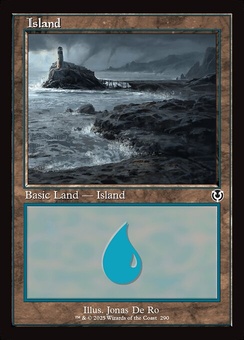 Island #290 (retro foil)
