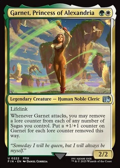 Garnet, Princess of Alexandria (foil)