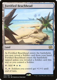 Fortified Beachhead (foil)