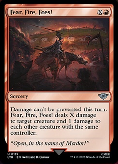 Fear, Fire, Foes! (foil)