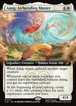 Aang, Airbending Master (extended art)