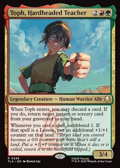 Toph, Hardheaded Teacher (foil)