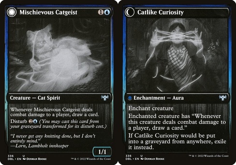 Mischievous Catgeist // Catlike Curiosity