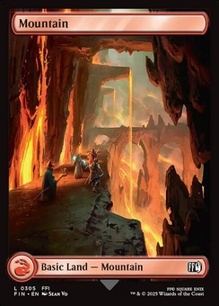 Mountain #305 (foil)
