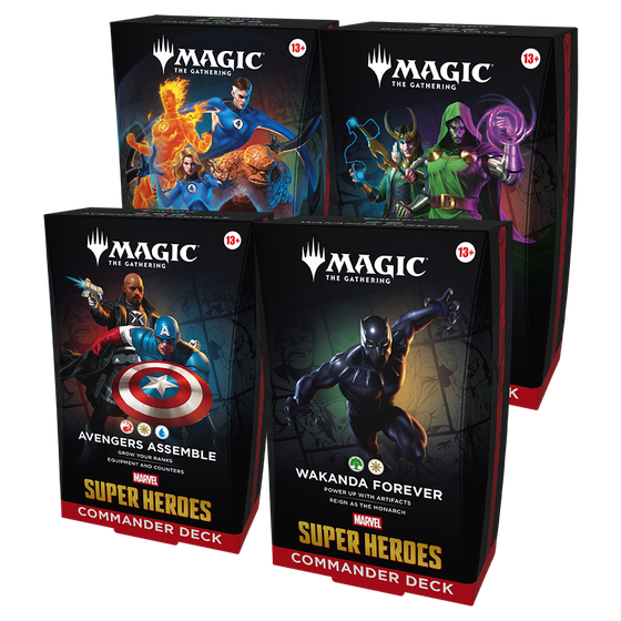 Marvel: Super Heroes - Commander Deck Set