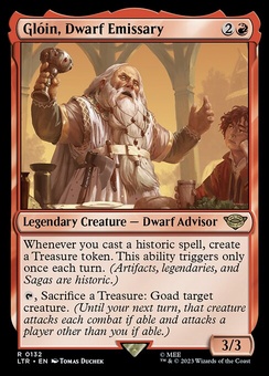 Glóin, Dwarf Emissary (foil)