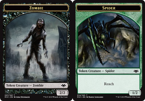 Zombie // Spider (token)