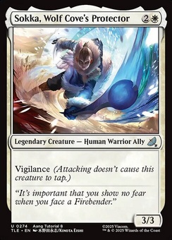 Sokka, Wolf Cove's Protector (foil)
