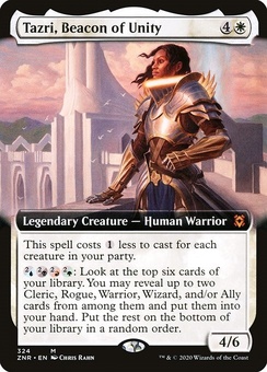 Tazri, Beacon of Unity (extended art)