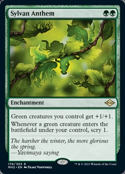 Sylvan Anthem (prerelease foil)