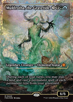 Muldrotha, the Gravetide (showcase fracture foil)