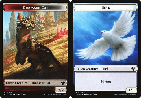 Dinosaur Cat // Bird (token)