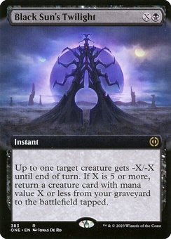 Black Sun's Twilight (extended art foil)