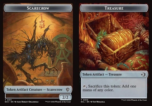 Scarecrow // Treasure (token)