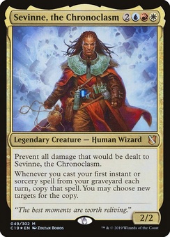 Sevinne, the Chronoclasm (foil)
