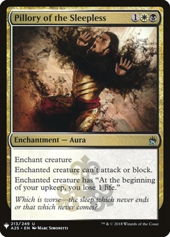 Pillory of the Sleepless (mystery booster)