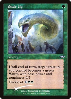 Scale Up (retro etched foil)