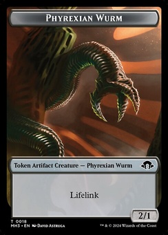 Phyrexian Wurm #018 (token)