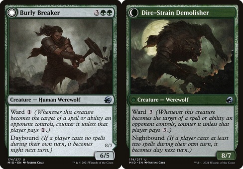 Burly Breaker // Dire-Strain Demolisher