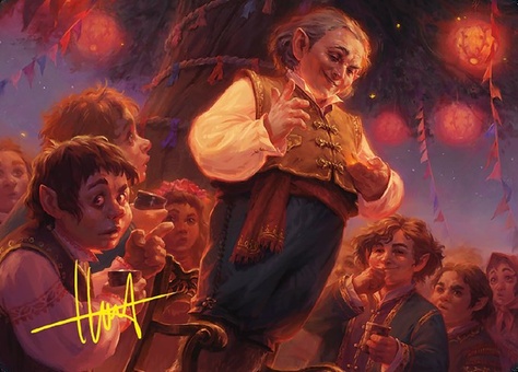 Bilbo, Retired Burglar (art series - signed)