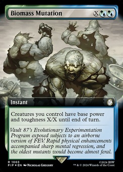 Biomass Mutation (extended art)