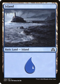 Island #286 (foil)