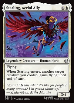 Starling, Aerial Ally (foil)