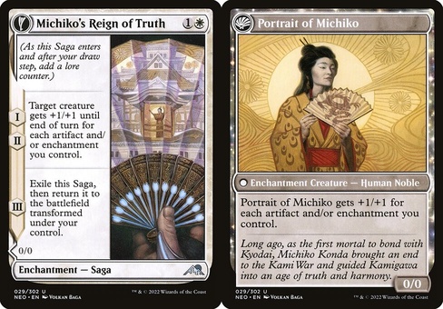 Michiko's Reign of Truth // Portrait of Michiko (foil)