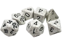 Chessex - Sada hracích kostek RPG 7x set Speckled Arctic Camo