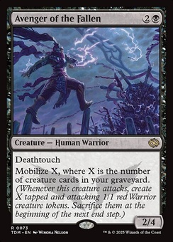 Avenger of the Fallen (foil)