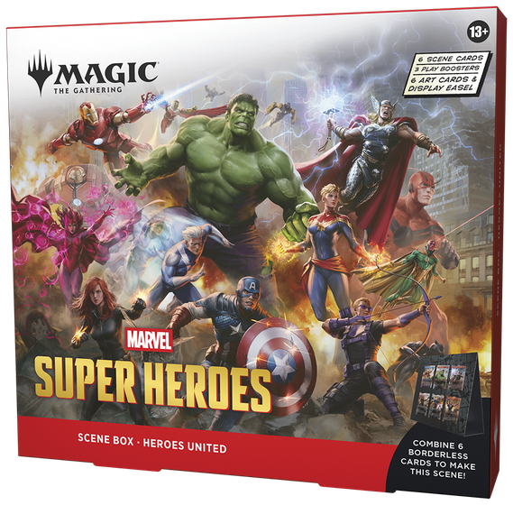 Marvel: Super Heroes - "Heroes United" Scene Box