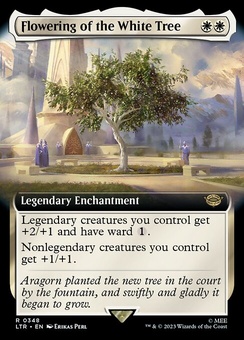 Flowering of the White Tree (extended art)