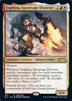 Sophina, Spearsage Deserter (SLX)