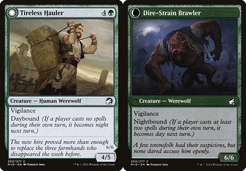 Tireless Hauler // Dire-Strain Brawler