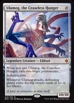 Ulamog, the Ceaseless Hunger (EX)