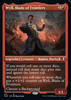 Wyll, Blade of Frontiers (etched foil)