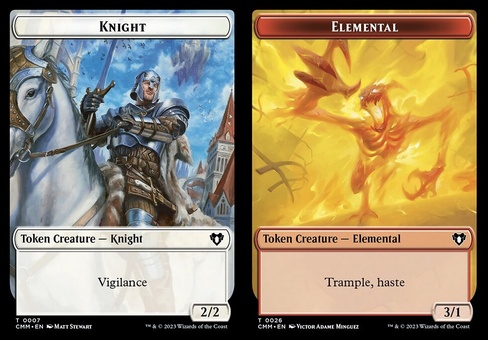 Knight // Elemental #26 (token)