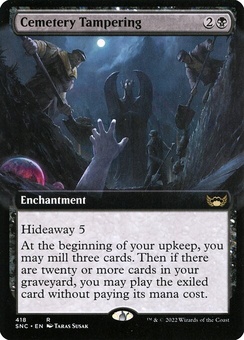 Cemetery Tampering (extended art foil)