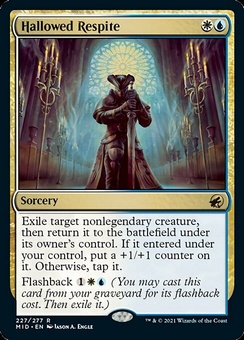 Hallowed Respite (promo pack stamp)
