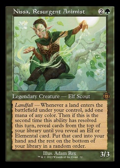 Nissa, Resurgent Animist (showcase)