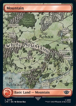Mountain #720 (extended art surge foil)
