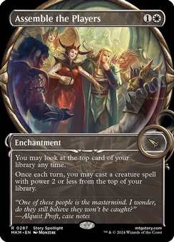 Assemble the Players (showcase)