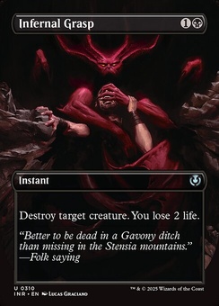 Infernal Grasp (borderless)