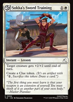 Sokka's Sword Training (foil)