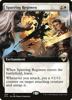 Sparring Regimen (extended art foil)