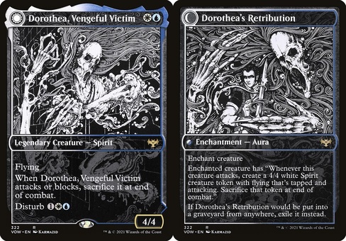Dorothea, Vengeful Victim // Dorothea's Retribution (showcase)