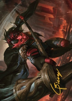 Karlach, Fury of Avernus (art series - signed)